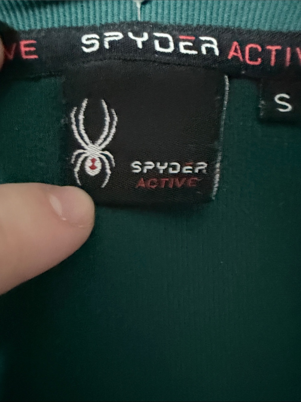 Spyder Deep Teal Full-Zip Utility Jacket - Picture 2 of 5